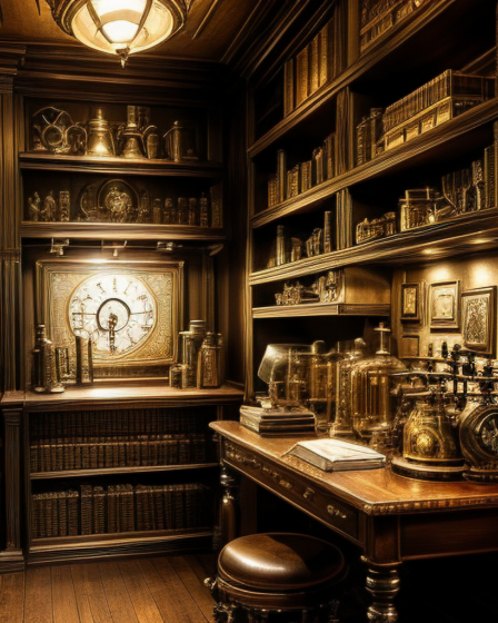 Başka Bir Zamana Ait Gibi Hissetmek İçin Steampunk Dekorasyon