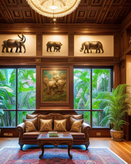 Hayvanlardan İlham Alan Mekanlar: Hayvan Figürleri ile Dekorasyon