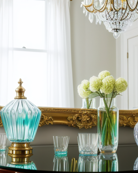 Parlak Yüzeylerin Büyüsü: Aynalar ve Camın Dekoratif Kullanımı