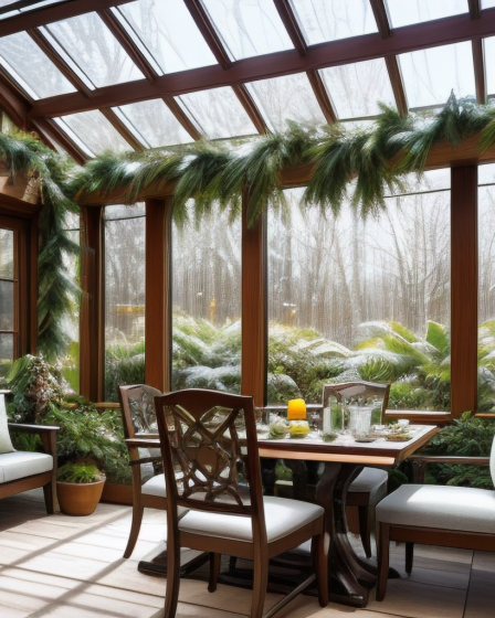 Rüya Gibi Bir Kış Bahçesi Yaratmak: Camla Çevrili Mucizeler